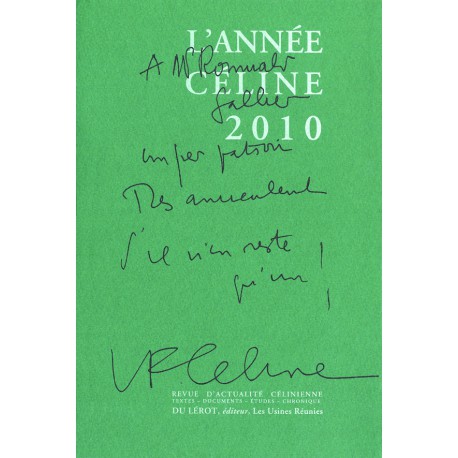 L’Année Céline 2010