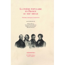 [Collectif] – La Poésie populaire au xixe siècle. Théories, Pratiques, Réception