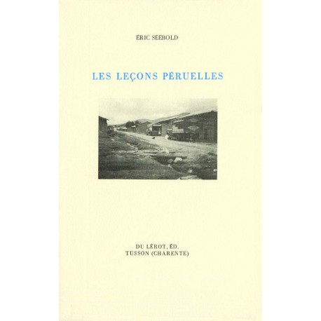 Séébold, Éric – Les Leçons péruelles