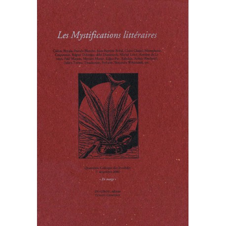 [Colloques des Invalides] 2000 – Les mystifications littéraires