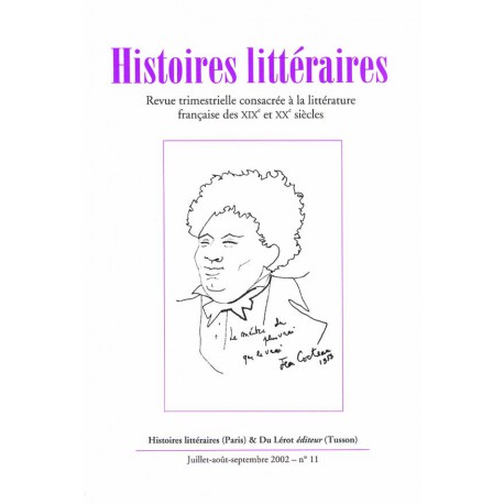 Histoires littéraires 2001-2005 – n° 11