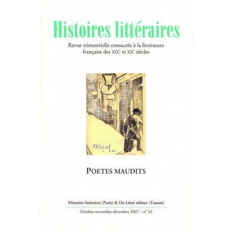 Histoires littéraires 2007 – n° 32
