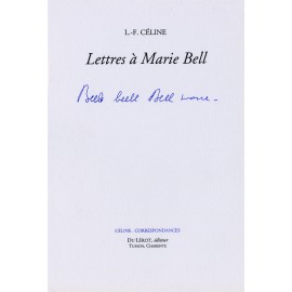 Lettres à Marie Bell