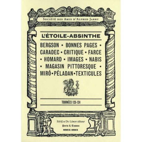 [Jarry, Alfred] – L’Étoile-Absinthe, tournées 123-124