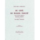 [Proust, Marcel] Crémieux, Benjamin. Du côté de Marcel Proust suivi de lettres inédites de Marcel Proust à Benjamin Crémieux