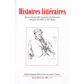 Histoires littéraires 2001 – n° 5