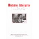 Histoires littéraires 2001 – n° 6