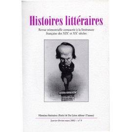 Histoires littéraires 2002 – n° 9