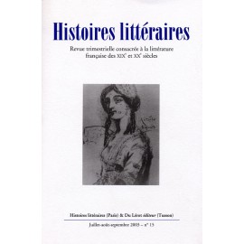 Histoires littéraires 2003 – n° 15