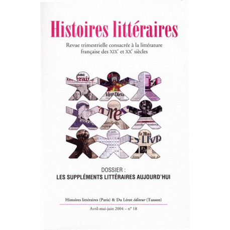 Histoires littéraires 2004 – n° 18