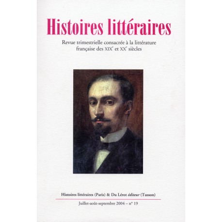 Histoires littéraires 2004 - n°19
