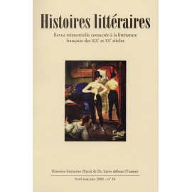 Histoires littéraires 2008 - n° 34