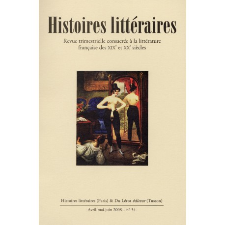 Histoires littéraires 2008 - n° 34