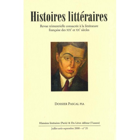 Histoires littéraires 2008 - n° 35