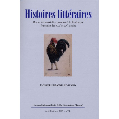 Histoires littéraires 2009 - n° 38