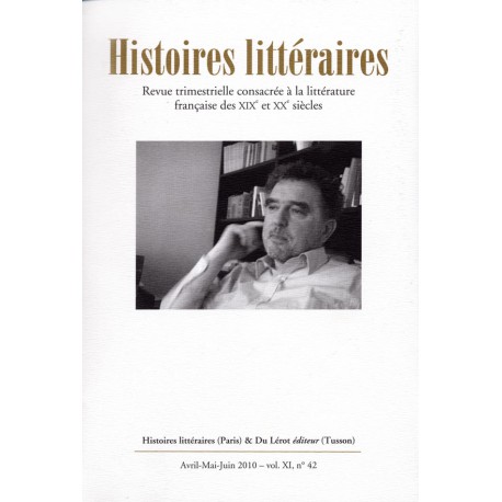 Histoires littéraires 2010 - n° 42