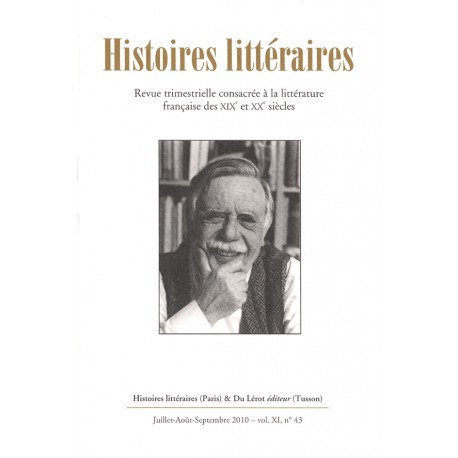 Histoires littéraires 2010 - n° 43