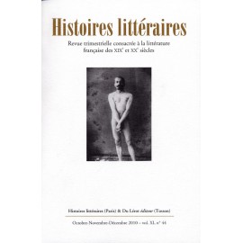 Histoires littéraires 2010 - n° 44