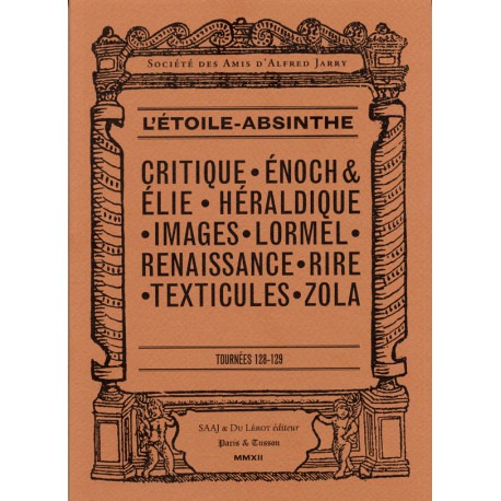 [Jarry, Alfred] L'Etoile-Absinthe 128-129