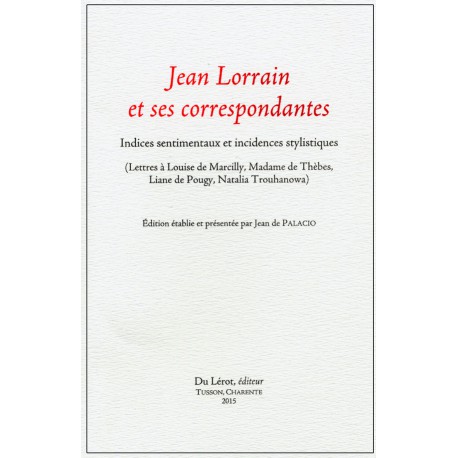 LORRAIN Jean