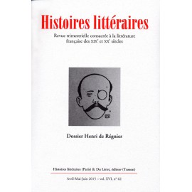 Histoires littéraires 2015 - n° 62