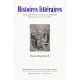 Histoires littéraires 2016 - N° 65