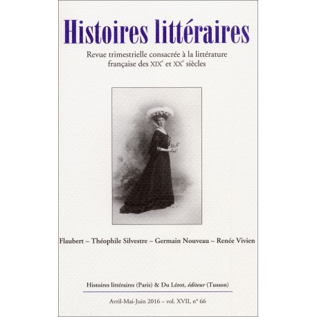 HISTOIRES LITTERAIRES - Numéro 66