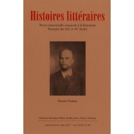 HISTOIRES LITTERAIRES - 2017 - N° 69