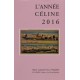L'ANNEE CELINE 2016