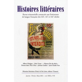 Histoires littéraires 2021 - N° 85