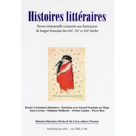 Histoires littéraires 2021 - numéro 86