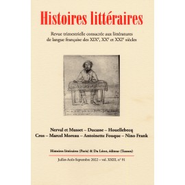 Histoires littéraires 2022 - Numéro 91
