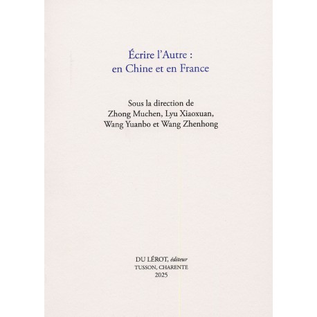 ECRIRE L'AUTRE