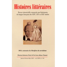 HISTOIRES LITTERAIRES 2025 - Numéro 101