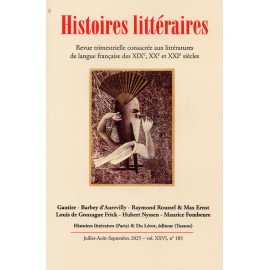 HISTOIRES LITTERAIRES - 2025 - Numéro 103