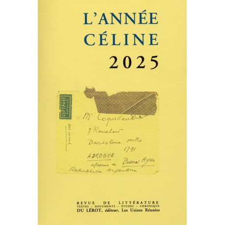 L'ANNEE CELINE 2025